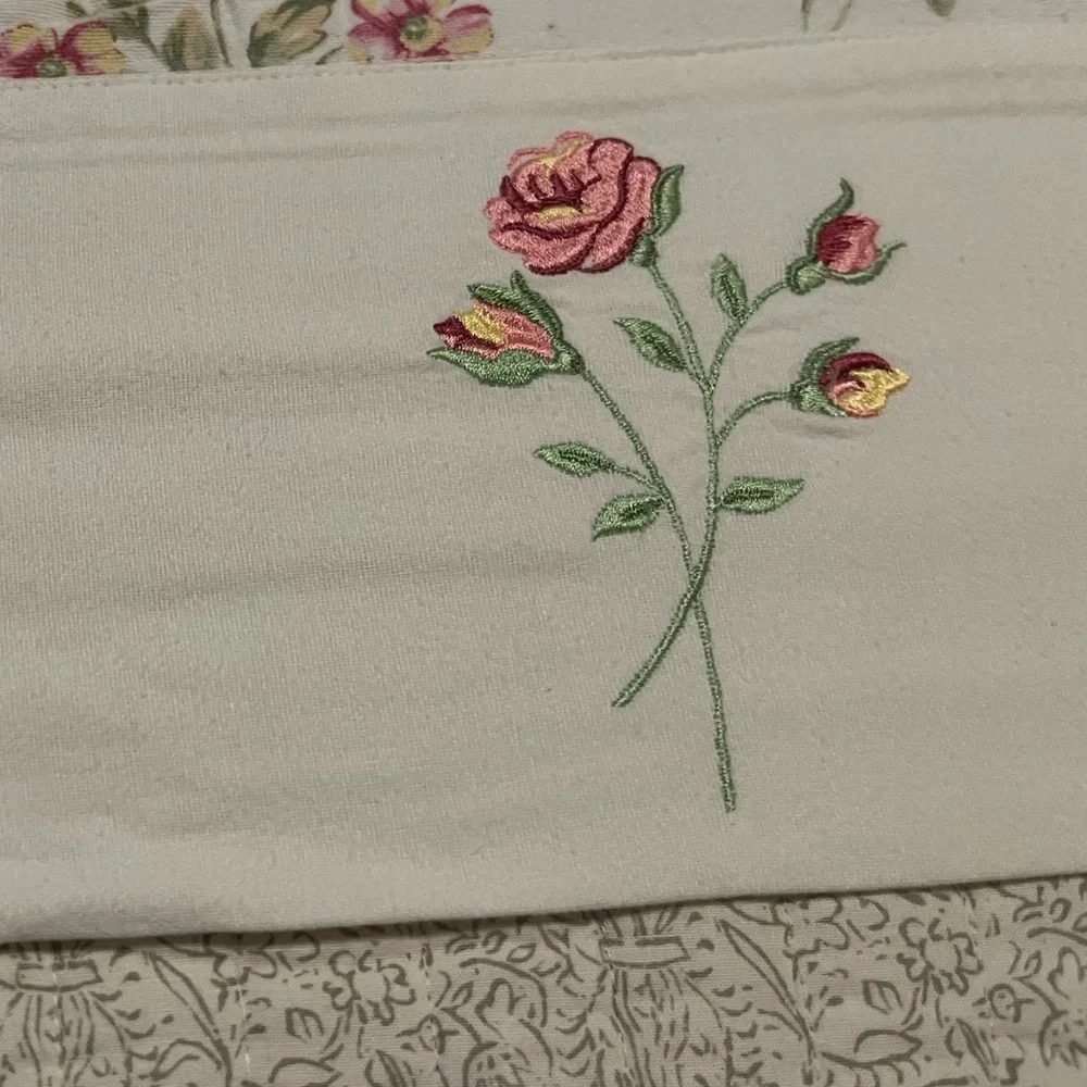 Shabby Chic 100% Flannel Made in Portugal Sheet Set